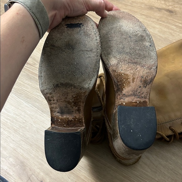 Freebird by Steven Coal Lace up Leather Boots - Picture 8 of 8